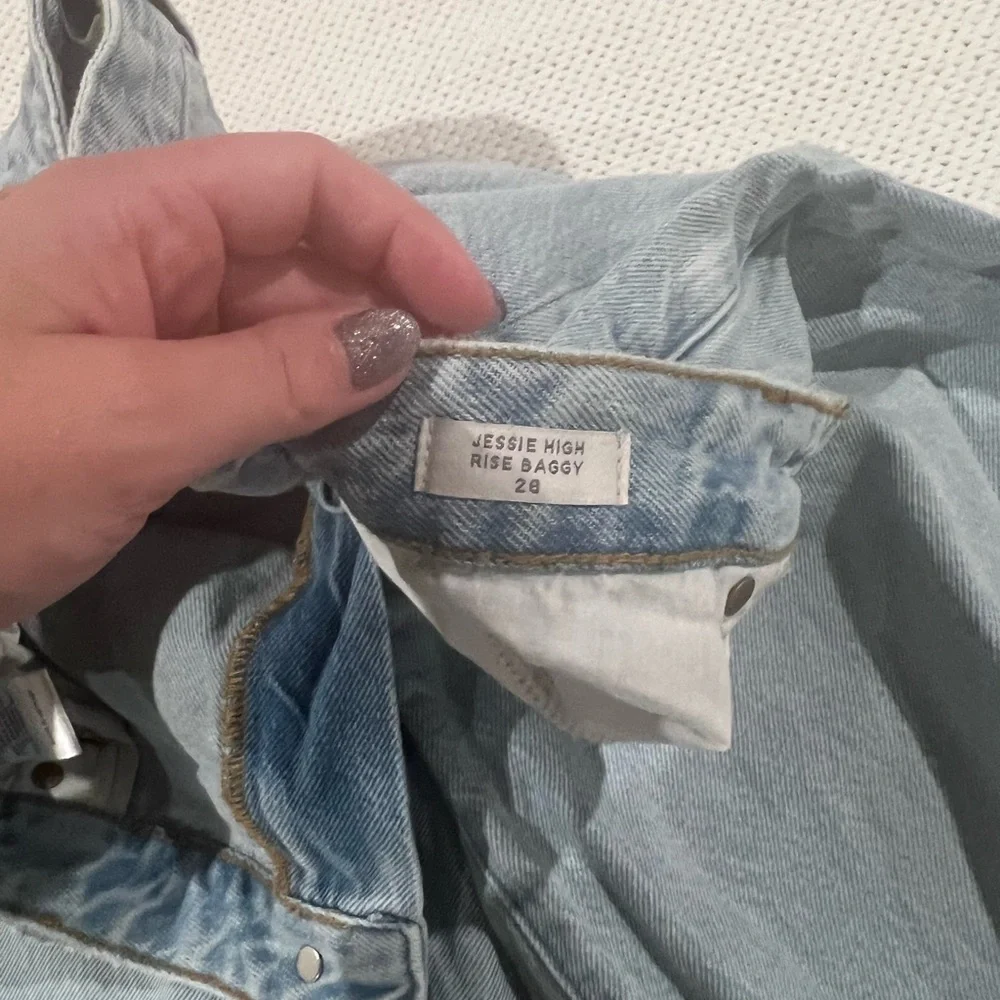 PacSun High Rise Light Blue Jeans - Picture 3 of 6